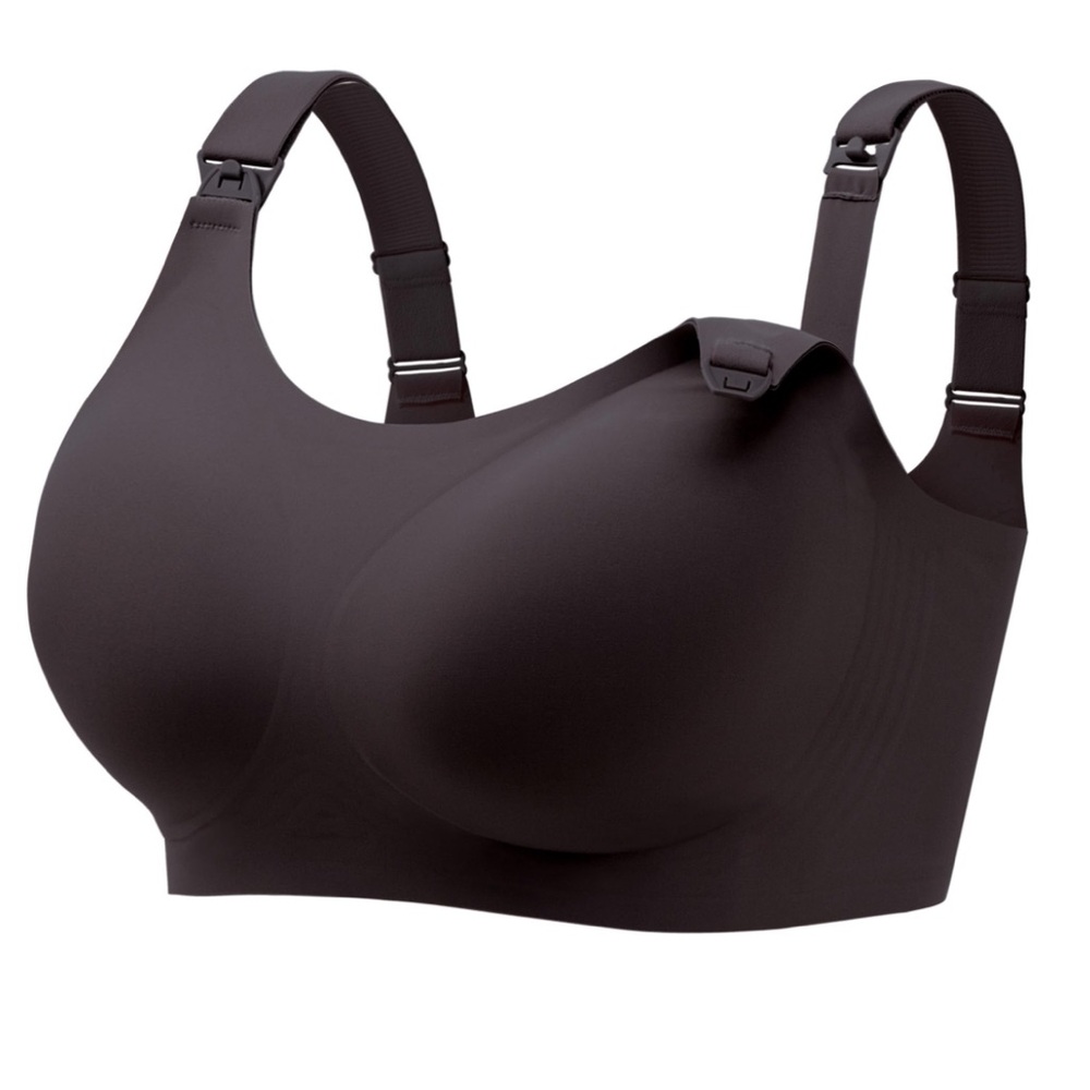 Angelhood Seamless Black Women's Nursing Bra